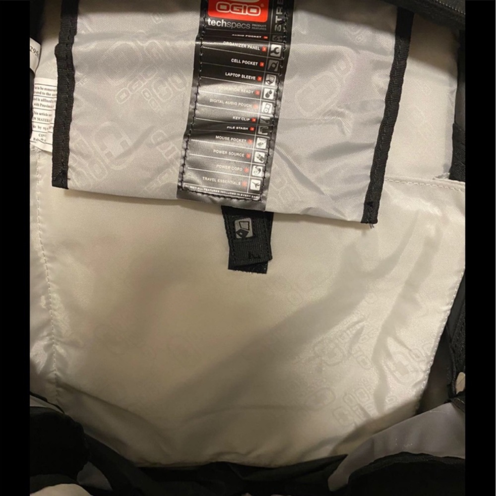 OGIO Street Black and Gray Backpack - Picture 7 of 12